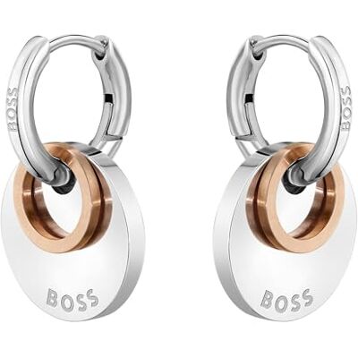 Boss Jewelry Creolen für Damen Kollektion MEDALLION 1580231 Boss Jewelry Creolen für Damen Kollektion MEDALLION 1580231