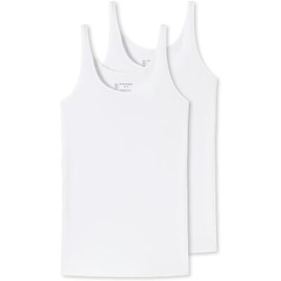Schiesser Damen Top Trägertop Unterhemd 2er Pack Doppelpack 178019 Schiesser Damen Top Trägertop Unterhemd 2er Pack Doppelpack 178019