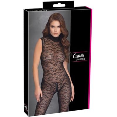 COTTELLI Lingerie Jumpsuit Lace Overall Schwarz L COTTELLI Lingerie Jumpsuit Lace Overall Schwarz L