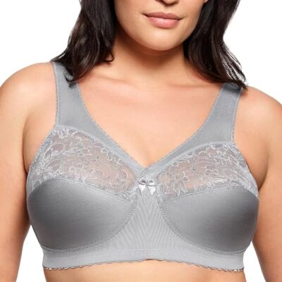 Glamorise Damen Bügelloser MagicLift-Stütz-BH für große Größen Nr. 1000 Glamorise Damen Bügelloser MagicLift-Stütz-BH für große Größen Nr. 1000