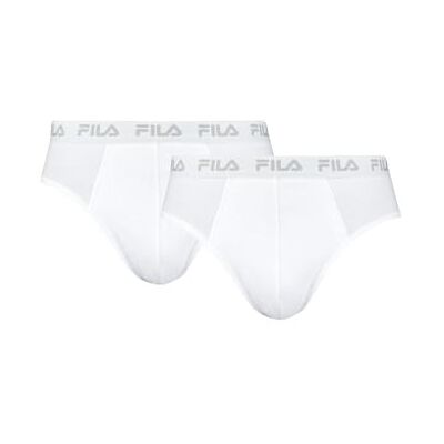 FILA Herren Slips 2-stück FU5003/2 Man Brief 300 XXL, 300 White, XXL, FU5003/2 FILA Herren Slips 2-stück FU5003/2 Man Brief 300 XXL, 300 White, XXL, FU5003/2