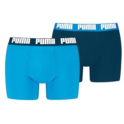 PUMA Boxer Boxershorts Men Herren Everyday Unterhose Unterwäsche 10er Pack, Farbe:Speed Blue, Bekleidungsgröße:S PUMA Boxer Boxershorts Men Herren Everyday Unterhose Unterwäsche 10er Pack, Farbe:Speed Blue, Bekleidungsgröße:S