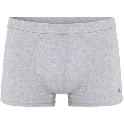 FILA Herren Boxer FU5039 Man Boxer 400 S, 400 Grey, S, FU5039 FILA Herren Boxer FU5039 Man Boxer 400 S, 400 Grey, S, FU5039