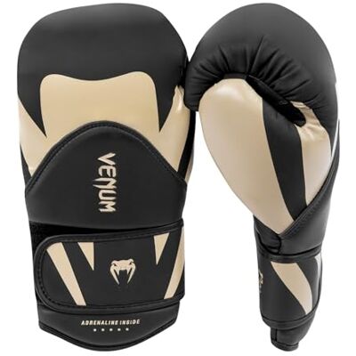 Venum Challenger 4.0 Bokshandschuhe - Fekete Bézs 16 oz Venum Challenger 4.0 Bokshandschuhe - Fekete Bézs 16 oz