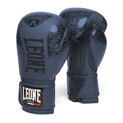 LEONE 1947 , New Maori Boxhandschuhe, Blau, 284 g, GN070 LEONE 1947 , New Maori Boxhandschuhe, Blau, 284 g, GN070