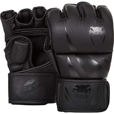 Venum , Challenger MMA Handschuhe, Unisex Erwachsene, L/XL, Matte/Schwarz Venum , Challenger MMA Handschuhe, Unisex Erwachsene, L/XL, Matte/Schwarz