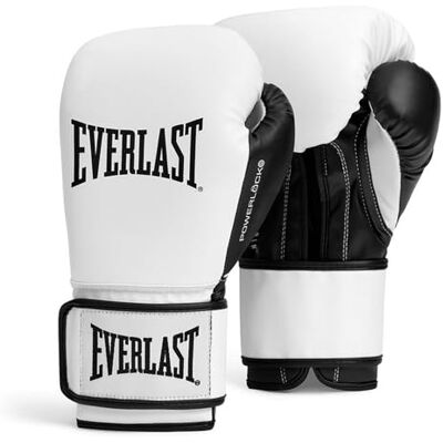 Everlast Powerlock OG 10oz Boxhundschuhe (Weiß/Schwarz) Everlast Powerlock OG 10oz Boxhundschuhe (Weiß/Schwarz)