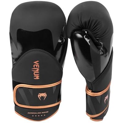 Venum Challenger 4.0 Boxhandschuhe Schwarz-Bronze 8 Oz Venum Challenger 4.0 Boxhandschuhe Schwarz-Bronze 8 Oz