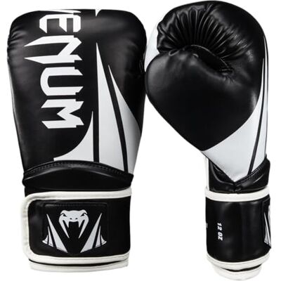Venum Challenger 2.5 Boxhandschuhe – Schwarz/Weiß – 14-Unzen Venum Challenger 2.5 Boxhandschuhe – Schwarz/Weiß – 14-Unzen