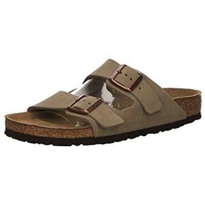 Birkenstock Damen Arizona Sandalen, Taupe, 40 EU Schmal Birkenstock Damen Arizona Sandalen, Taupe, 40 EU Schmal