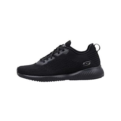 Skechers Damen Bobs Squad-Tough Talk-32504 Sneaker, Schwarz, 35 EU Skechers Damen Bobs Squad-Tough Talk-32504 Sneaker, Schwarz, 35 EU