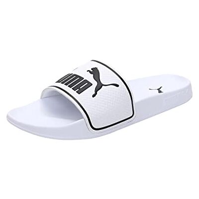 PUMA Unisex Adults Leadcat 2.0 Slide Sandals, White- Black, 37 EU PUMA Unisex Adults Leadcat 2.0 Slide Sandals, White- Black, 37 EU
