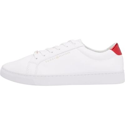 Tommy Hilfiger Damen Cupsole Sneaker Essential Schuhe, Mehrfarbig (Red/White/Blue), 42 Tommy Hilfiger Damen Cupsole Sneaker Essential Schuhe, Mehrfarbig (Red/White/Blue), 42