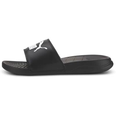 PUMA Unisex Kinder Popcat 20 Jr Flip-Flops, Black White, 39 EU PUMA Unisex Kinder Popcat 20 Jr Flip-Flops, Black White, 39 EU