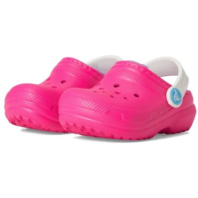 Crocs Unisex Kinder Classic Lined Clog T Clog, Pink Crush/Multi, 27/28 EU Crocs Unisex Kinder Classic Lined Clog T Clog, Pink Crush/Multi, 27/28 EU