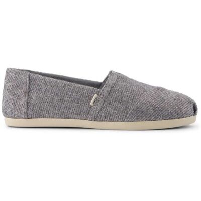TOMS Alpargata CloudBound Espadrille für Damen, flach, ultimativer Grauer Glitzer-Strick, Größe 40 TOMS Alpargata CloudBound Espadrille für Damen, flach, ultimativer Grauer Glitzer-Strick, Größe 40