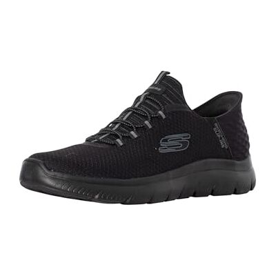 Skechers Herren Summits High Range Slip-InTurnschuhe, Black Mesh/Trim, 43 EU Skechers Herren Summits High Range Slip-InTurnschuhe, Black Mesh/Trim, 43 EU