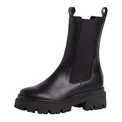 Tamaris Damen Chelsea Boots, Frauen Stiefeletten,Wechselfußbett,uebergangsstiefel,Schlupfstiefel,hoch,Boots,Stiefel,Black Leather,42 EU Tamaris Damen Chelsea Boots, Frauen Stiefeletten,Wechselfußbett,uebergangsstiefel,Schlupfstiefel,hoch,Boots,Stiefel,Black Leather,42 EU