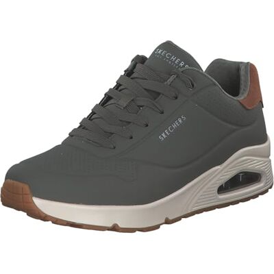Skechers Herren Uno Suited On Air Turnschuhe, Dusty Olive / Durabuck / Chestnut Suede, 41 EU Skechers Herren Uno Suited On Air Turnschuhe, Dusty Olive / Durabuck / Chestnut Suede, 41 EU