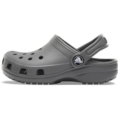 Crocs Unisex Kinder Classic Clog T Clog, Slate Grey, 23/24 EU Crocs Unisex Kinder Classic Clog T Clog, Slate Grey, 23/24 EU