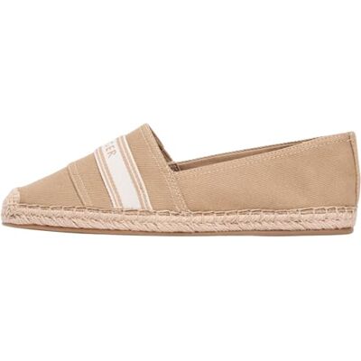 Tommy Hilfiger Damen Espadrilles Webbing aus Canvas, Beige (Safari Canvas), 39 Tommy Hilfiger Damen Espadrilles Webbing aus Canvas, Beige (Safari Canvas), 39