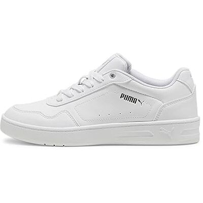 PUMA Damen Court Classy Turnschuhe, White Silver Metallic, 41 EU PUMA Damen Court Classy Turnschuhe, White Silver Metallic, 41 EU