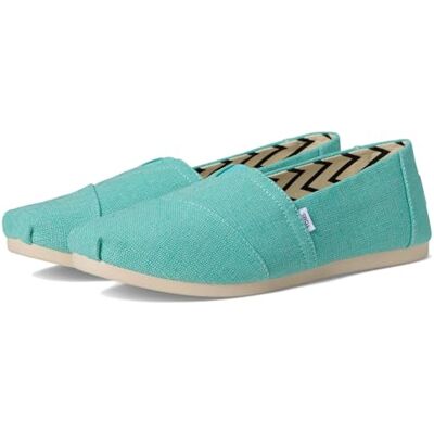 TOMS Klassische Espadrille Alpargata für Damen, Farbe:, Aqua Heritage Canvas, 39 EU TOMS Klassische Espadrille Alpargata für Damen, Farbe:, Aqua Heritage Canvas, 39 EU