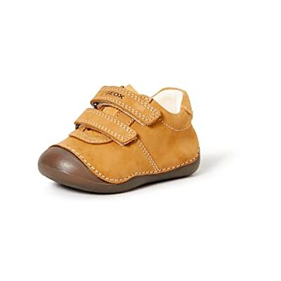 Geox Baby Jungen B Tutim A Erste Schritte, Biscuit, 18 EU Geox Baby Jungen B Tutim A Erste Schritte, Biscuit, 18 EU