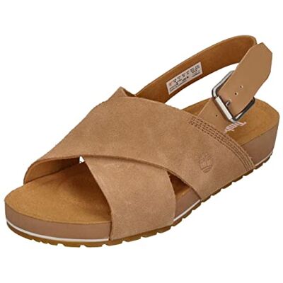 Timberland Damen Malibu Waves Basic Sandal, beige, 39 EU Timberland Damen Malibu Waves Basic Sandal, beige, 39 EU