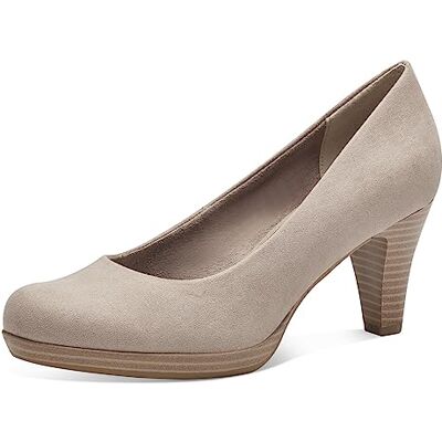MARCO TOZZI Damen 2-22411-41 Pumps, Taupe, 37 EU MARCO TOZZI Damen 2-22411-41 Pumps, Taupe, 37 EU