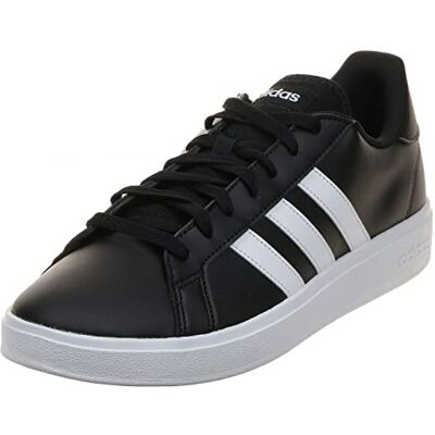 adidas Herren Grand Court Base 2.0 Shoes, Core Black / Cloud White / Core Black, 42 2/3 EU adidas Herren Grand Court Base 2.0 Shoes, Core Black / Cloud White / Core Black, 42 2/3 EU