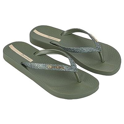 Ipanema Anat Lolita Fem Flip Flop mit Glitzer Damen Zehentrenner, GREEN/GLITTER GREEN, 35/36 Ipanema Anat Lolita Fem Flip Flop mit Glitzer Damen Zehentrenner, GREEN/GLITTER GREEN, 35/36