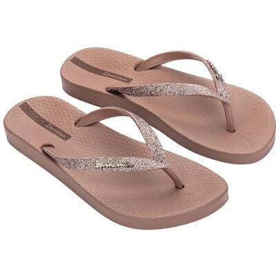 Ipanema Anat Lolita Fem Flip Flop mit Glitzer Damen Zehentrenner, BROWN/GLITTER BROWN, 35/36 Ipanema Anat Lolita Fem Flip Flop mit Glitzer Damen Zehentrenner, BROWN/GLITTER BROWN, 35/36