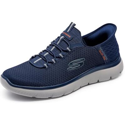 Skechers Herren Summits High Range Slip-InTurnschuhe, Navy Mesh/Trim, 41 EU Skechers Herren Summits High Range Slip-InTurnschuhe, Navy Mesh/Trim, 41 EU