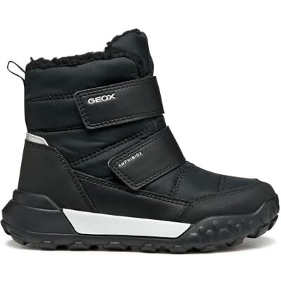 Geox JUNIOR J TREKKYUP BOY B ABX ANKLE BOOTS BLACK 28_EU Geox JUNIOR J TREKKYUP BOY B ABX ANKLE BOOTS BLACK 28_EU