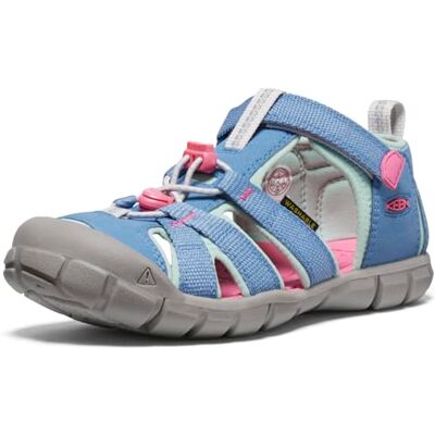 KEEN Unisex Kinder SEACAMP II CNX Sandale CORONET BLAU/HOT PINK 27/28 KEEN Unisex Kinder SEACAMP II CNX Sandale CORONET BLAU/HOT PINK 27/28