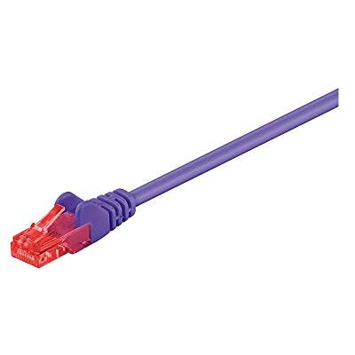 goobay 95256 CAT 6 Patchkabel, U/UTP, Violett goobay 95256 CAT 6 Patchkabel, U/UTP, Violett