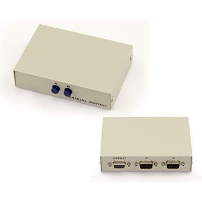 Kalea Informatique RS232 Sorosztó - 2 DB9 Port - Fordítható kapcsoló Kalea Informatique RS232 Sorosztó - 2 DB9 Port - Fordítható kapcsoló