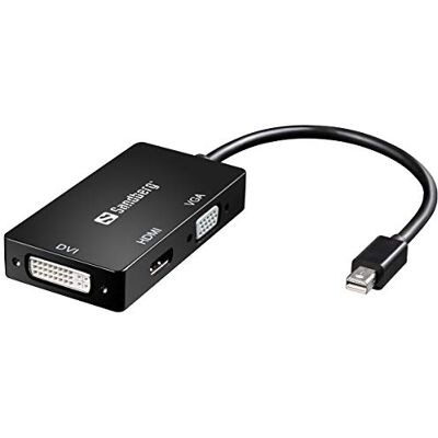 Sandberg Adapter miniDP>HDMI+DVI+VGA Sandberg Adapter miniDP>HDMI+DVI+VGA