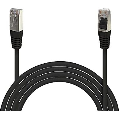 Waytex 33515 Netzwerk RJ45 CAT6 geschirmt FTP 2 m schwarz Waytex 33515 Netzwerk RJ45 CAT6 geschirmt FTP 2 m schwarz