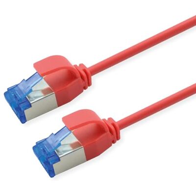 ROLINE Patchkabel Cat.6A (Class EA) S/FTP (PiMF), LSOH, PoE, rot, 10 m ROLINE Patchkabel Cat.6A (Class EA) S/FTP (PiMF), LSOH, PoE, rot, 10 m