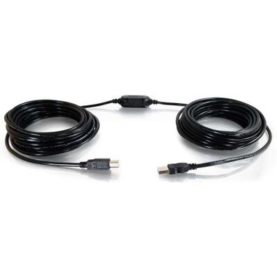 C2G 25FT USB Typ-A Stecker auf USB Typ-B Steckerkabel Schwarz C2G 25FT USB Typ-A Stecker auf USB Typ-B Steckerkabel Schwarz