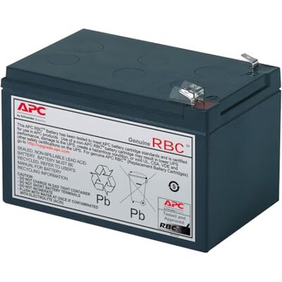 APC Replacement Battery Cartridge #4 USV-Akku 1 x Batterie Bleisäure Schwarz für P/N: BE 700 YIN BE750BB-CN BE800-IND BK650I BP500JPNP BP650SX107 SC620X565 SU620I APC Replacement Battery Cartridge #4 USV-Akku 1 x Batterie Bleisäure Schwarz für P/N: BE 700 YIN BE750BB-CN BE800-IND BK650I BP500JPNP BP650SX107 SC620X565 SU620I