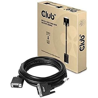 Club 3D Kabel DVI > VGA 3m Club 3D Kabel DVI > VGA 3m