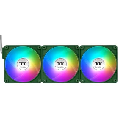 Thermaltake CT140 EX Reverse ARGB Sync PC Cooling Fan 140‑mm‑ARGB‑PWM‑Lüfter Racing Green 3 Fan Pack Thermaltake CT140 EX Reverse ARGB Sync PC Cooling Fan 140‑mm‑ARGB‑PWM‑Lüfter Racing Green 3 Fan Pack