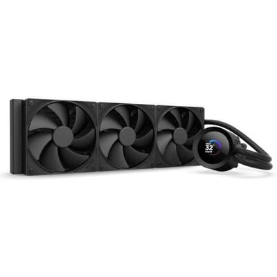 NZXT Kraken Plus 360-360mm AIO-CPU-Kühler, LCD Schwarz 360mm AIO-Kühler mit anpassbarem LCD und Turbine Pump für bessere Thermik. F120P Lüfter, einfache Montage, CAM-Steuerung. NZXT Kraken Plus 360-360mm AIO-CPU-Kühler, LCD Schwarz 360mm AIO-Kühler mit anpassbarem LCD und Turbine Pump für bessere Thermik. F120P Lüfter, einfache Montage, CAM-Steuerung.