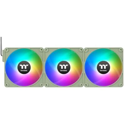 Thermaltake CT140 EX ARGB Sync PC Cooling Fan 140‑mm‑ARGB‑PWM‑Lüfter Matcha Green 3 Fan Pack Thermaltake CT140 EX ARGB Sync PC Cooling Fan 140‑mm‑ARGB‑PWM‑Lüfter Matcha Green 3 Fan Pack