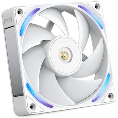 NZXT F120X Performance-Lüfter 120mm PWM RGB PC-Gehäuselüfter Maximale Luftförderung und statischer Druck LCP-Rahmen und -Flügel Magnetisches Fluid-Dynamic-Lager 30mm Dicke Weiß NZXT F120X Performance-Lüfter 120mm PWM RGB PC-Gehäuselüfter Maximale Luftförderung und statischer Druck LCP-Rahmen und -Flügel Magnetisches Fluid-Dynamic-Lager 30mm Dicke Weiß