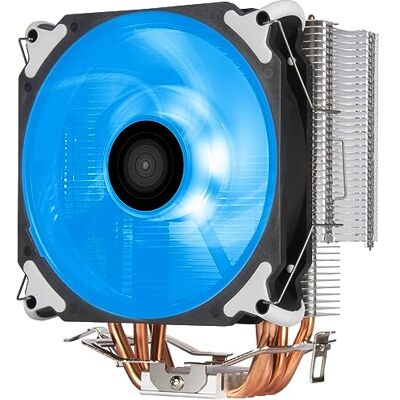 Silverstone Technology SST-AR12-RGB Argon CPU-Kühler mit 4 Wärmerohren, Direct Contact Heatpipe-Technologie und 120mm PWM RGB Lüfter Silverstone Technology SST-AR12-RGB Argon CPU-Kühler mit 4 Wärmerohren, Direct Contact Heatpipe-Technologie und 120mm PWM RGB Lüfter