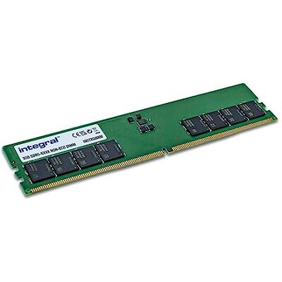 Integral 32GB DDR5 RAM 4800MHz DIMM PC-Desktop-Arbeitsspeicher-Modul Integral 32GB DDR5 RAM 4800MHz DIMM PC-Desktop-Arbeitsspeicher-Modul